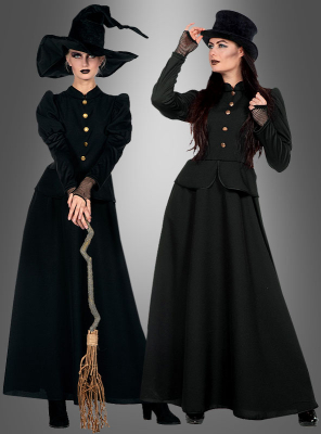 Classic Black Witch or Steampunk Dress 