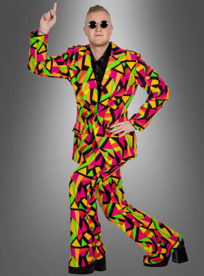 Retro Dance Suit Neon Shards 