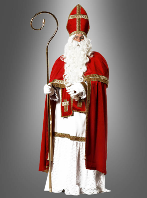Luxury Sankt Nicholas Costume Plush 
