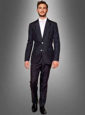 Pinstripe suit 