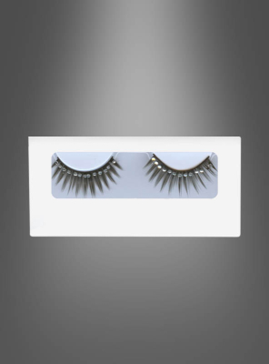 Künstliche Wimpern mit Strass 