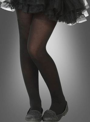 Nylon Strumpfhose Kinder schwarz 