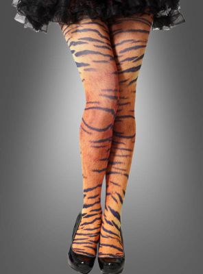 Tiger pattern tights 