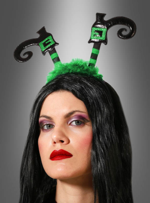 Funny witch legs hairband 
