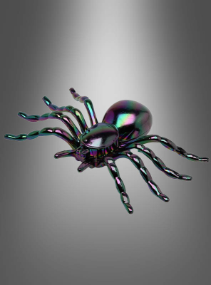 Schillernde Deko Spinne 17cm 