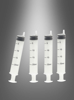 4 Spritzen für Kostüme 20ml 