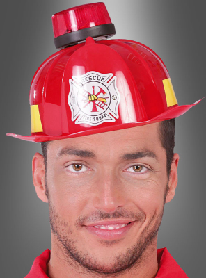 Firefighters Hat Adult with sound and light 