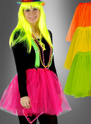 Neon Party Outfit Und 80er Jahre Klamotten Kostumpalast De