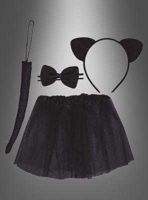 Costume set cat 4 pcs. 