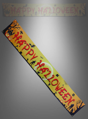 Happy Halloween Banner 290x50cm 
