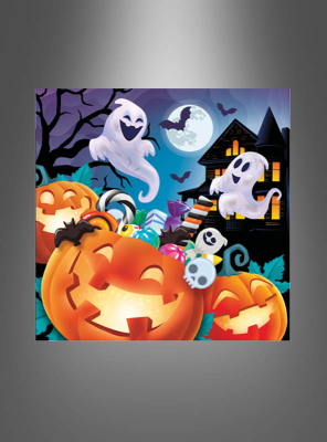 12 pcs cute Halloween napkins 33 cm x 33 cm 