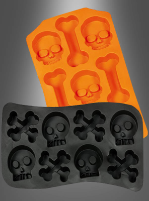 Ice Cube Mould Skulls & Bones 