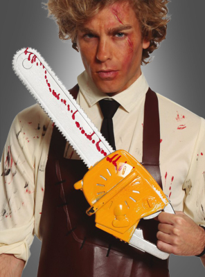 Realistische Kettensäge 54cm Blutspritzer 