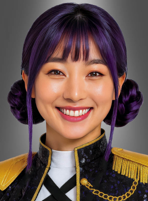 K-Pop Wig with Low Buns 