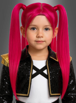 K-Pop Mari Kinderperücke Pink 