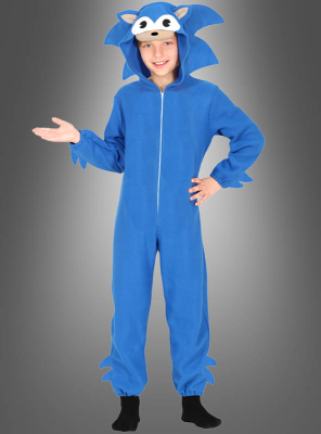 Kigurumi Igel Overall blau 