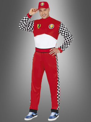 Racing driver costume for men 
