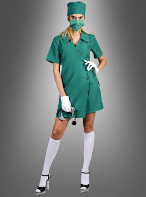 Krankenschwester Kostüm Ärztin Schwesternkostüm Damen Krankenpflegerin Outfit 