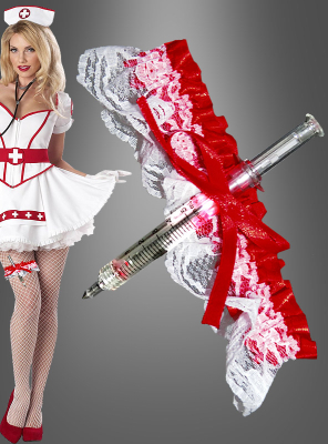 Nurse Garter with hypo 