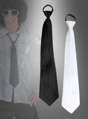 Krawatte schwarz oder weiß 