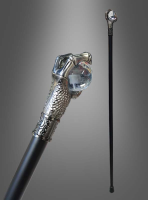 wizard stick with claw and ball 