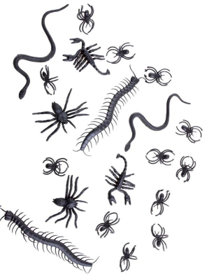 Halloween Creepy Ants Dekoration 20 Pcs 