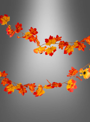 Autumn Garland 175cm with Pumpkins 