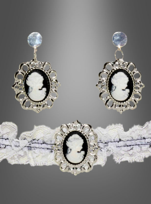 Steampunk Schmuck Cameo 