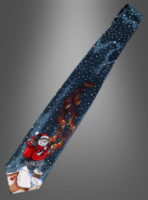 Christmas Tie Santas Sled 