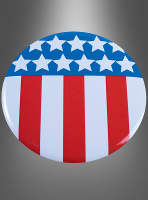 USA Jumbo Button Anstecker 10 cm 