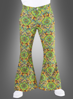 60s Flares for Men green 