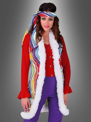 Hippie Vest Rainbow 