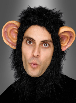 Monkey Mask with Fur 