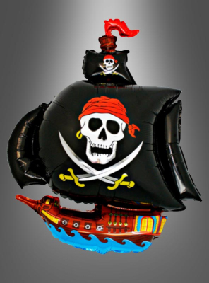 Folienballon Piratenschiff 105x80cm 