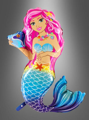 Giant Mermaid Foil Balloon 112x65cm 