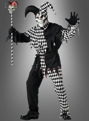Evil Jester Costume Adult 