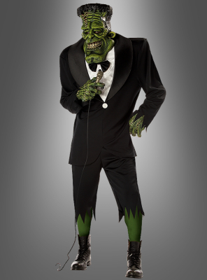 Big Franky Monsterkostüm mit übergroßer Maske 