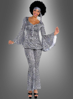 Disco Fox Lady Damenkostüm 