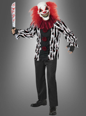Dammed Horror Clown Costume Adult 