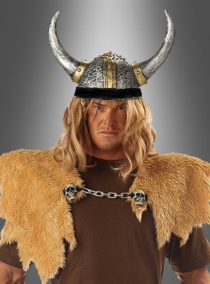 Wikingerhelm mit Hörnern 