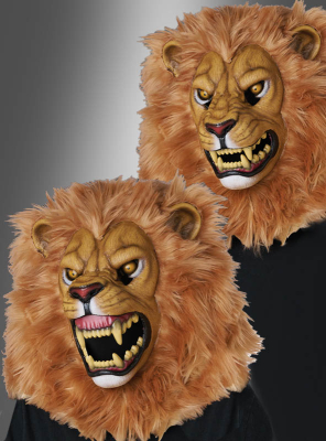 Lion Full Mask Ani Motion moveable Jaw 