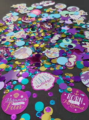 Mermaid Confetti Mix Table Decoration 