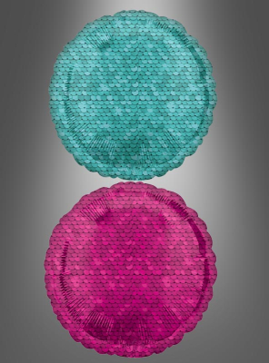 Folienballon Meerjungfrau rund 43cm 