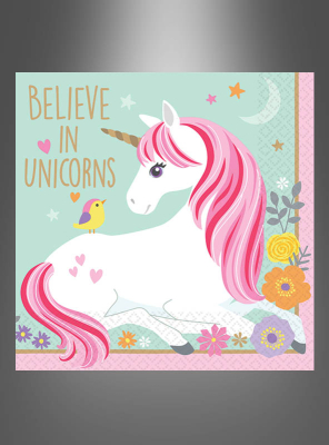 Unicorn Napkins Table Decoration 