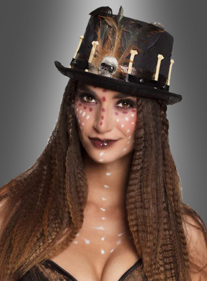 Voodoo Priest Top Hat 