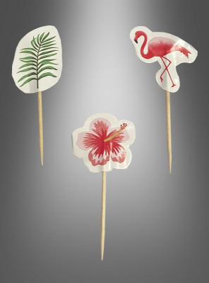 20 x Cocktailpicker Hawaii Party 