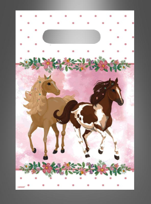8 x Horses Paper Loot Bags 