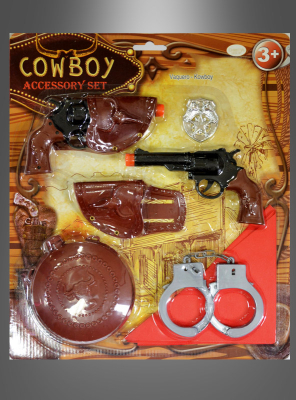 Großes Cowboy Waffenset Kinder 