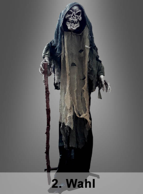 Hängender Reaper mit LED Augen grau » Kostümpalast