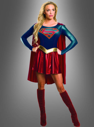 Supergirl Kostüm für Damen DC Comics 